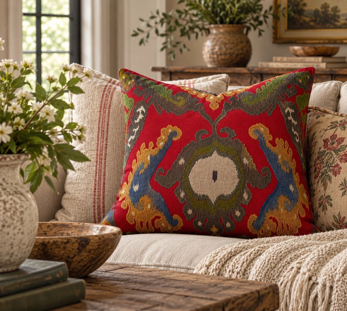 25+ Pottery Barn Floral Home Décor Pillows for sale | Updated Oct 2026