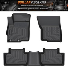 Front2nd Floor Mats Liner Set For 2011-2024 Mitsubishi Outlander Sport Tpe New