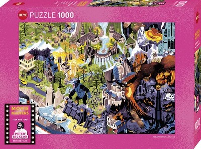 PETER JACKSON FILMS, HEYE Puzzle von Alex Bennett