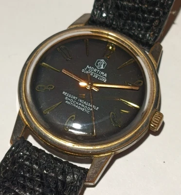 CADRAN MONTRE FE 140-1 GALBE GRIS 29.90 mm DATO 3H