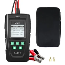 12V/24V Car Battery Tester, 100-2000 CCA Load Tester, Digital Automotive Alterna