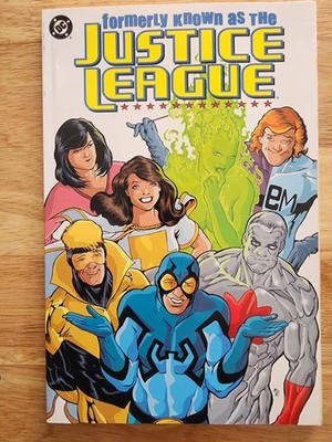 FORMERLY KNOWN AS THE JUSTICE LEAGUE TPB 1st Print DC English Giffen DeMatteis