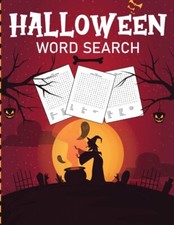 Halloween Word Search: Puzzle Activity Book For Kids And Adults - Halloween...
