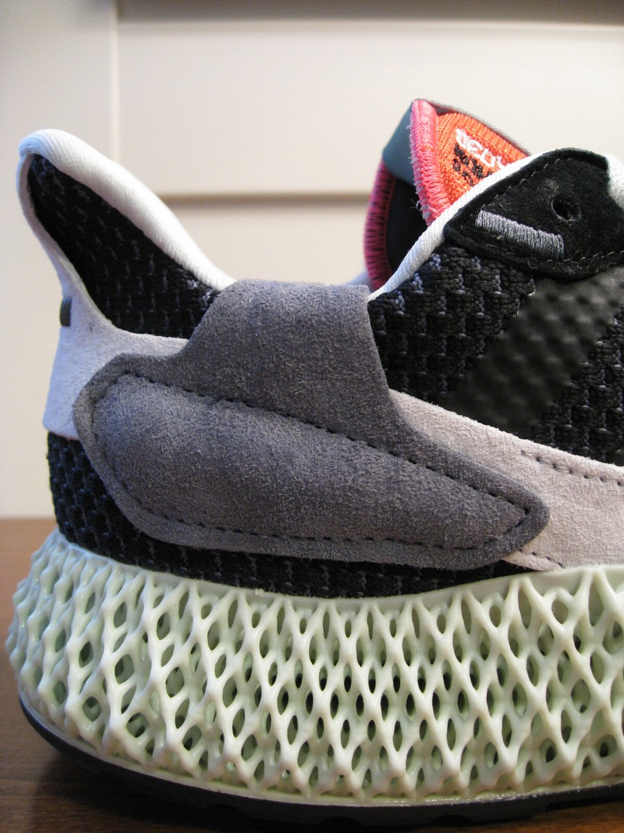 ADIDAS ORIGINALS ZX 4000 FUTURECRAFT 4D 'KELVIN SCALE' BLACK ADIDAS ORIGINALS ZX 4000 FUTURECRAFT 4D 'KELVIN SCALE' BLACK