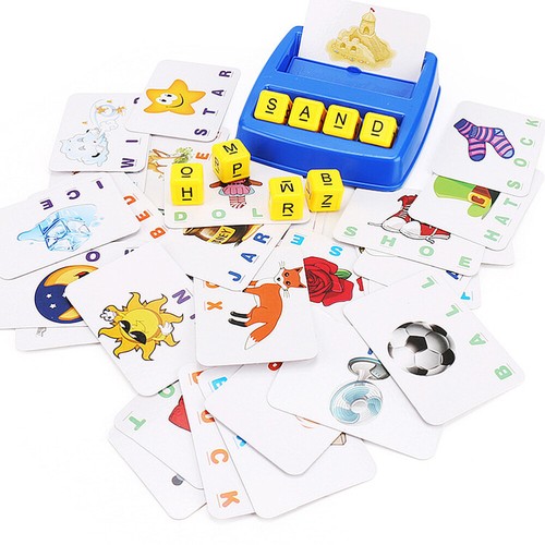 Alphabet Lernen Spiel Passenden Brief Spiele Sprache Lernen Spielzeug - Bild 2 von 12