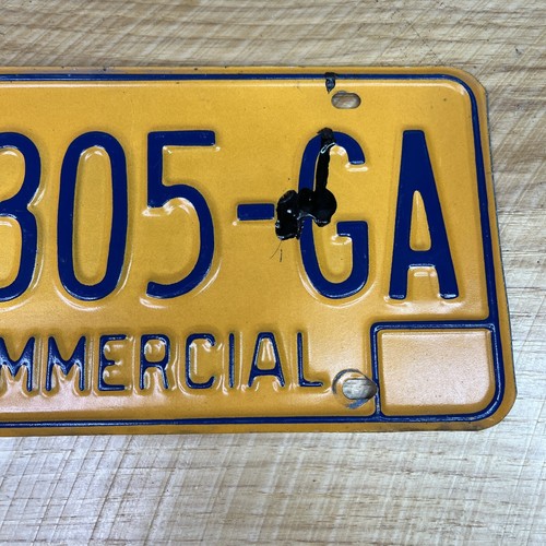 VTG New York 70's-80's License Plate Set Pair 94305-GA Decor Craft Expired - Picture 8 of 10