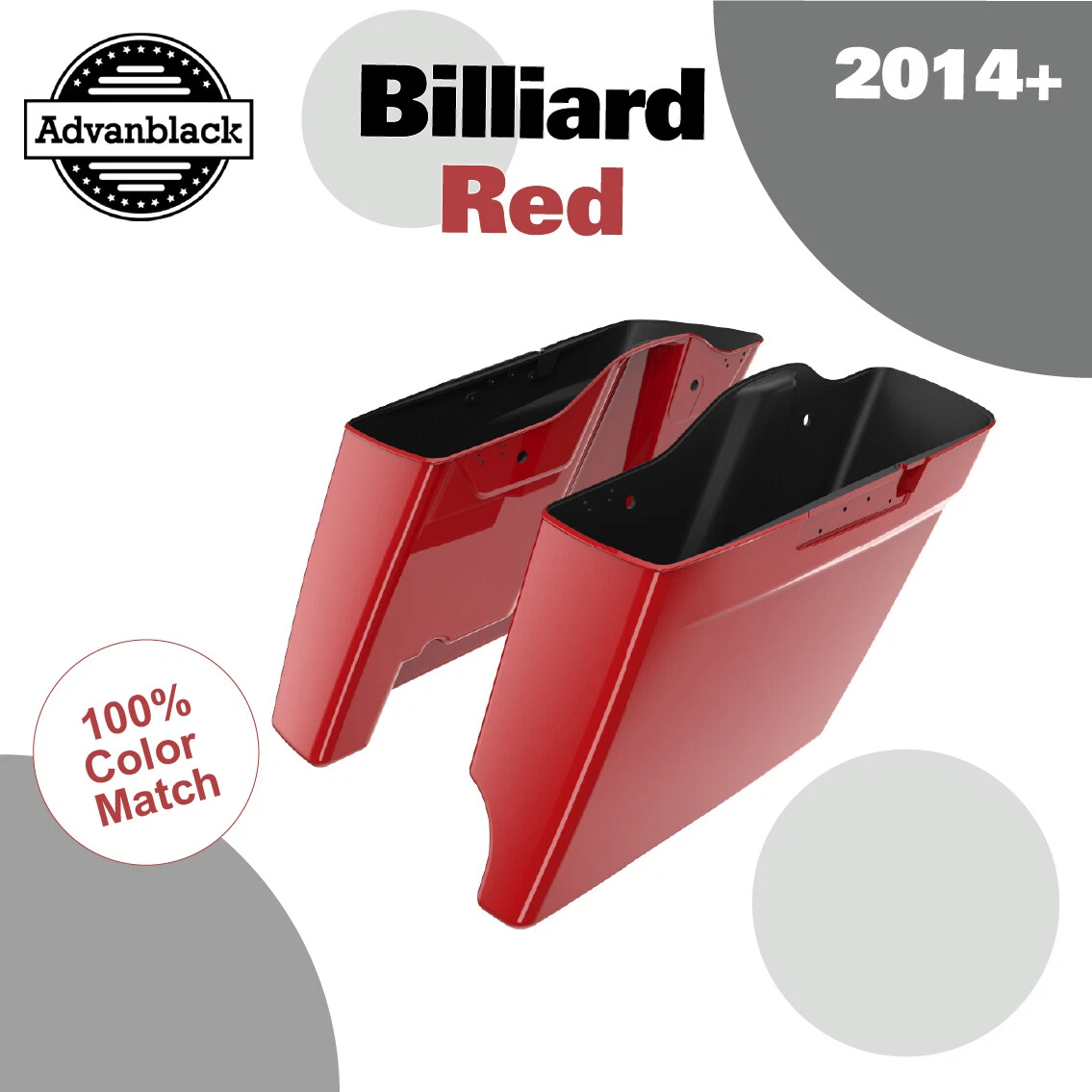 Harley davidson color sales matched stretched saddlebags