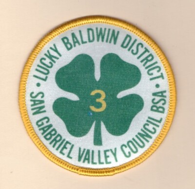 Act  San Gabriel Valley Council - Mint - Lucky Baldwin District 3