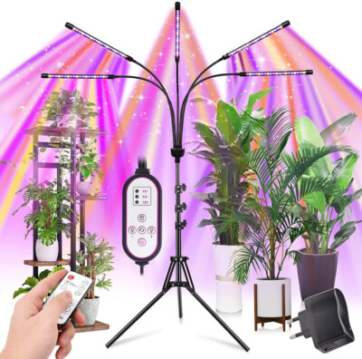 LED Pflanzenlampe Zimmerpflanzen Vollspektrum Grow Panel Pflanzenlicht  Flower | eBay.de