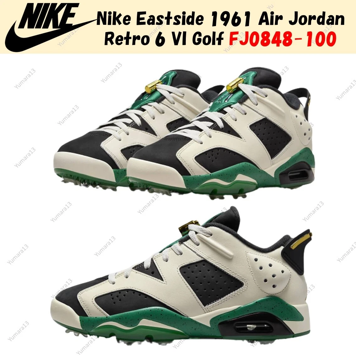 Eastside Golf x Air Jordan 6 Retro Golf Low 1961 | eBay