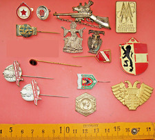 Konvolut  16 alte  Abzeichen
