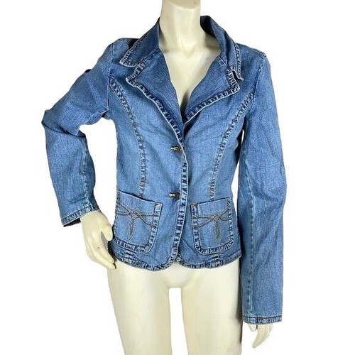 Paris Blues Jean Jacket Blue Denim 