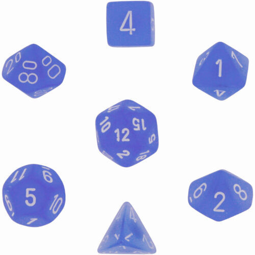 Chessex Dice (36) Block Sets 12mm D6 Scarab Royal Blue/ Gold 36