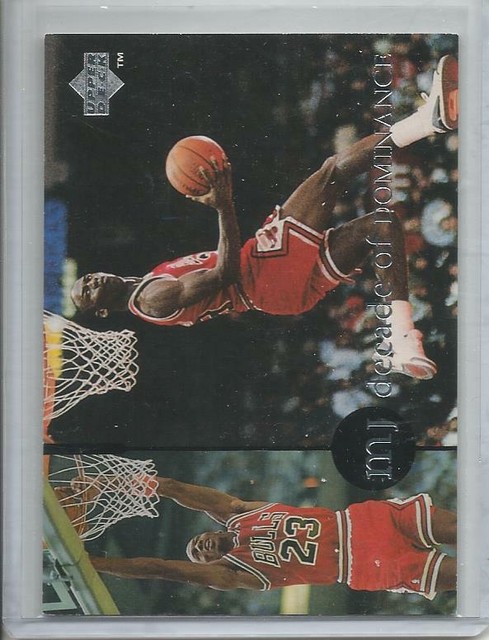 1994 95 Upper Deck Michael Jordan MJ Decade Of Dominance Card J3 Mint 