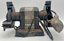 SEARS CRAFTSMAN INDUSTRIAL BENCH GRINDER 1/3 HP 3600 RPM 397.19410 W/ LAMP