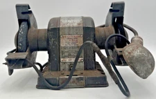 SEARS CRAFTSMAN INDUSTRIAL BENCH GRINDER 1/3 HP 3600 RPM 397.19410 W/ LAMP