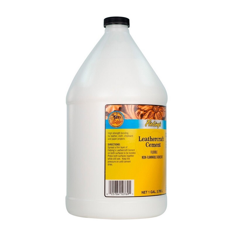 Fiebing's Leathercraft Cement 1 Gallon Tanners Bond Leather Adhesive eBay