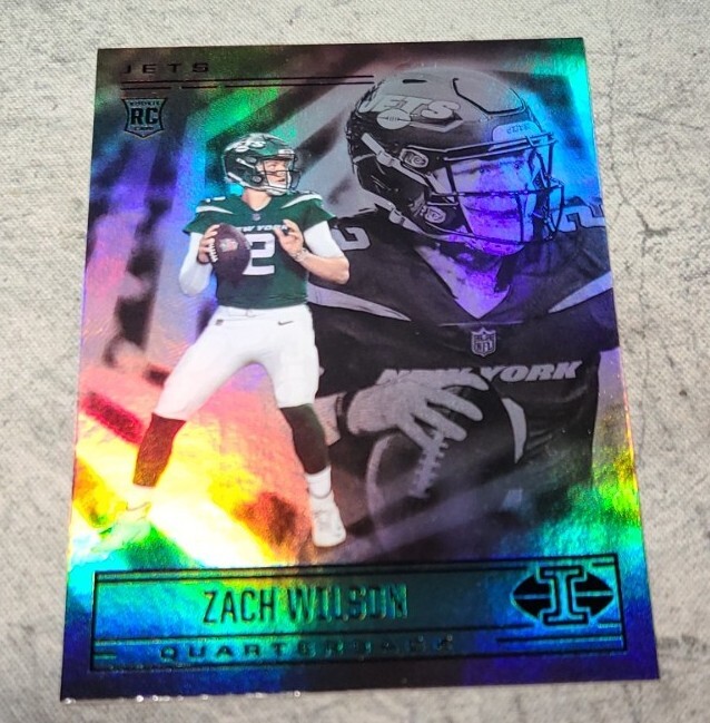 2021 Illusions Football Zach Wilson Base Rookie RC #60 Jets