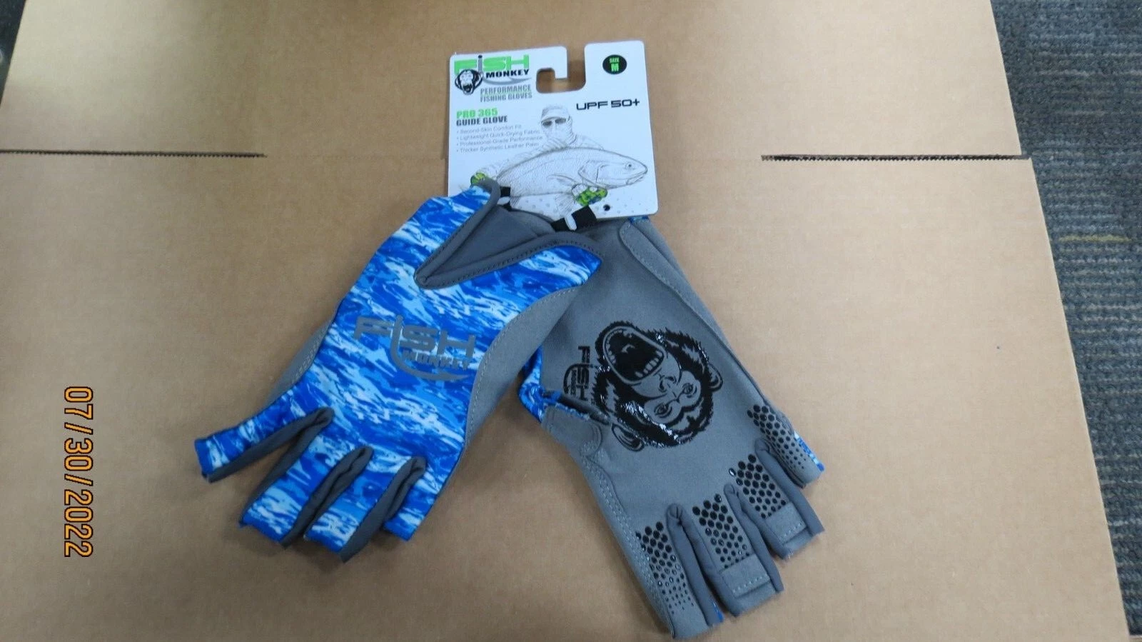 FISH MONKEY PRO 365 GUIDE PERFORMANCE FISHING GLOVES SIZE M NEW
Opens in a new window or tab
