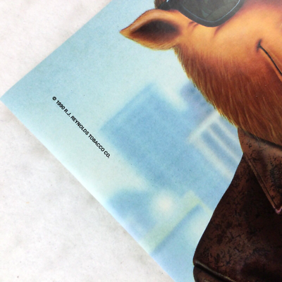 Joe Camel 90s VINTAGE PRINT AD Cigarettes Cartoon Smoking Payphone