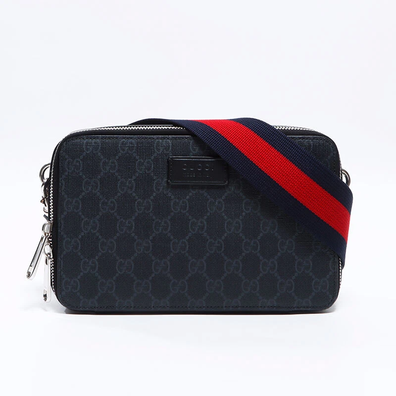 Mini sac à bandoulière GUCCI GG Supreme Pattern 774161 noir WS12728