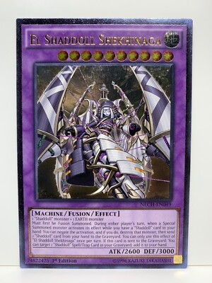 El Shaddoll Shekhinaga NECH-EN049 Ultimate Rare 1st Edition NM