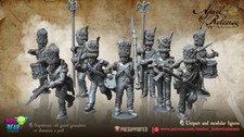 Napoleonic - French Old Guard Grenadiers Command