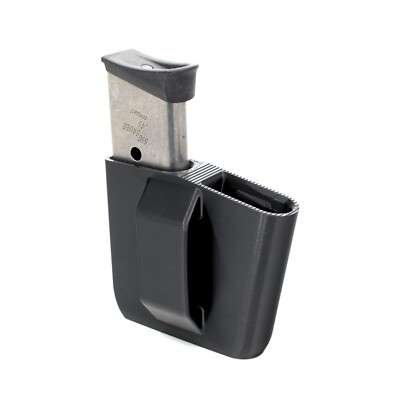 DOUBLE MAG POUCH FOR SIG SAUER P220 45 ACP - RH SHOOTER - For Belts Up To 1½''