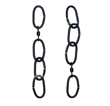 Hanging Plant Hanger Swivel Chain Extension - 2 4 Links Each Bird Feeder Basket 