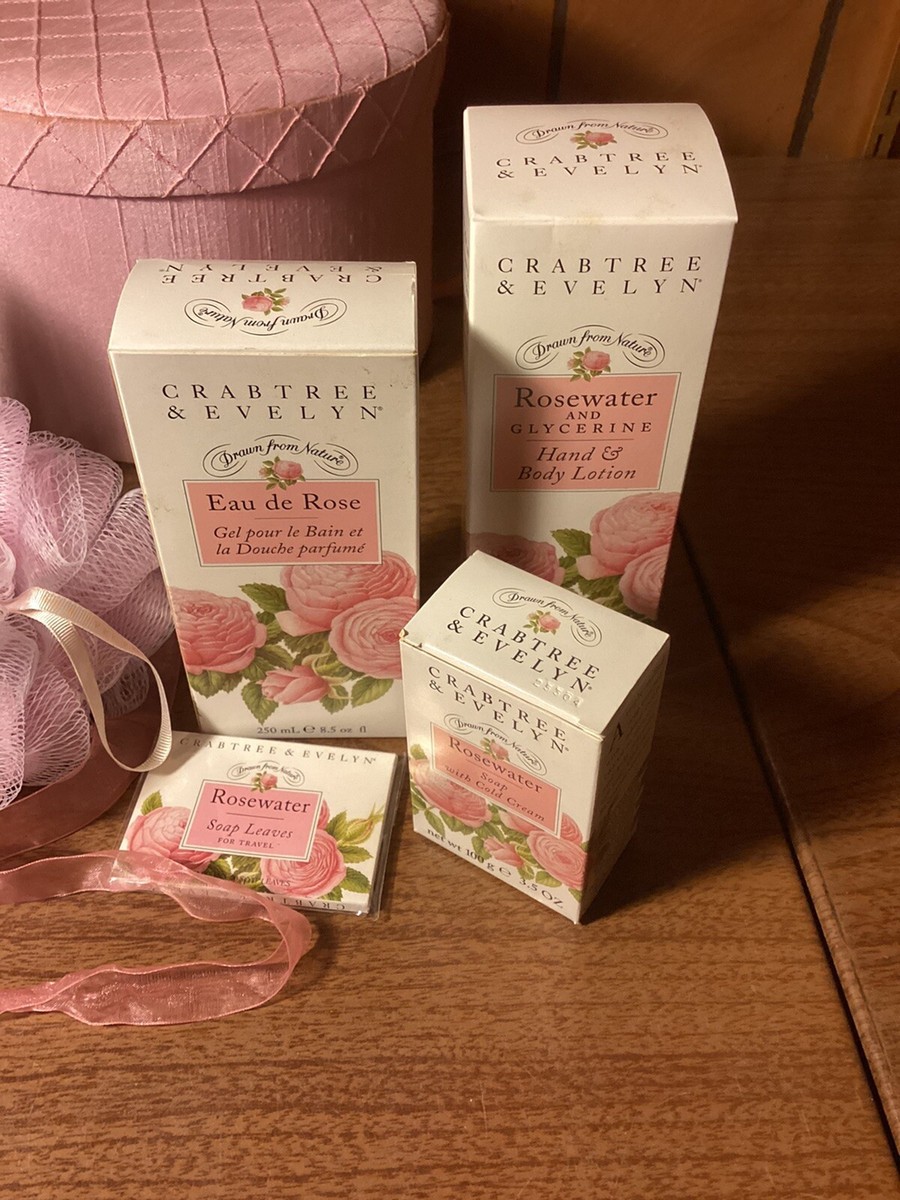 CRABTREE & EVELYN ローズウォーター オードトワレ 100ml Crabtree & Evelyn Rosewater 100mL Eau de Toilette by