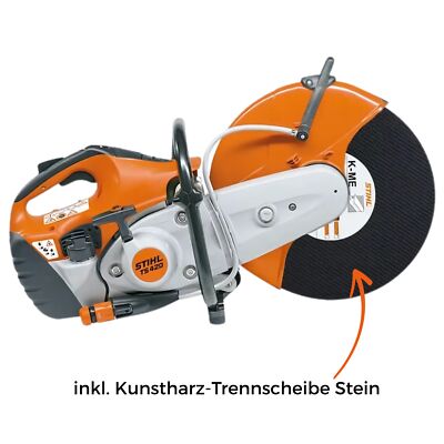 Stihl TS 420 Motortrenner Trennschleifer incl 1x Trennscheibe Kunstharz Stahl