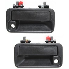 Exterior Outside Textured Black Door Handle Pair Lh Rh For 2dr Sidekick Tracker Exterior Outside Textured Black Door Handle Pair Lh Rh For 2dr Sidekick Tracker