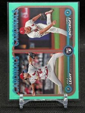 2024 Topps Update AQUA PARALLEL ROOKIE Combos Kyle Leahy & Chris Roycroft #US189