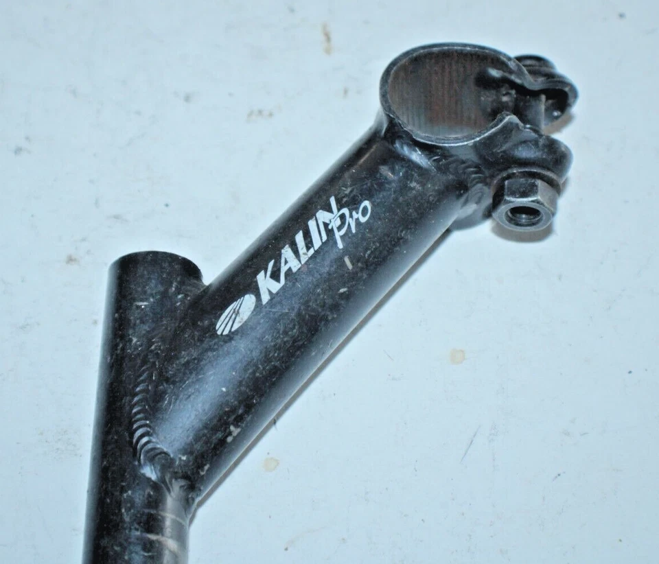 De colección Kalin Pro 21.1mm Pluma Bicicleta Vástago Negro 95mm 52º Elevación 25.4mm Envío EE. UU. Foto 2 de 4
