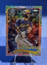 Sal Frelick RC 2024 Topps Series 1 Chrome Silver Mojo Rookie #T89C-16