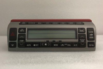 REPAIR SERVICE: 2002-2009 Lexus SC430 Climate Control LCD Screen