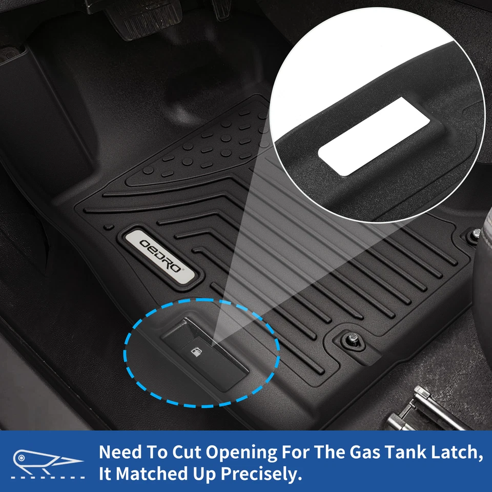 OEDRO Floor Mats Liner for 2018-2023 Subaru Crosstrek Subaru Impreza All Weather Foto 2 de 4