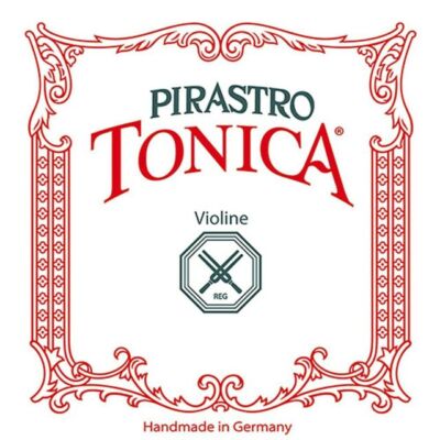 Pirastro Tonica Violine Edelstahlsaiten Set Medium, 4/4 (TON412021)