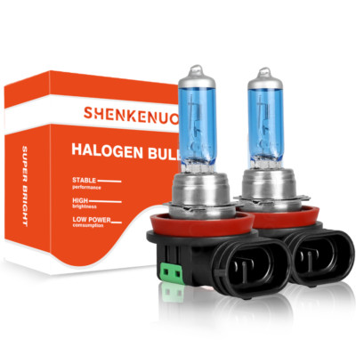 2 H11 Halogen Low-Beam Headlight/Fog Light Bulbs for Mitsubishi Lancer 2008-2015