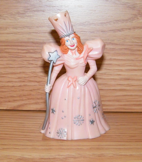 Genuine 1987 Turner Presents Wizard of Oz Glinda Good Witch 3.5" PVC