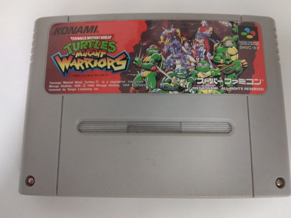 Pencil Board Tortues Ninja TMNT - Super Famicom, Konami, Japon