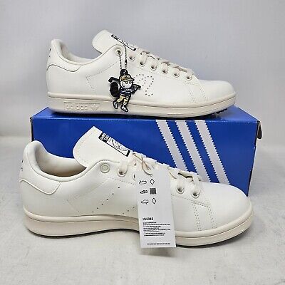 Men's Adidas x Malbon Stan Smith Spikeless Golf Shoes / Off White Navy / IG6382 Men's Adidas x Malbon Stan Smith Spikeless Golf Shoes / Off White Navy / IG6382