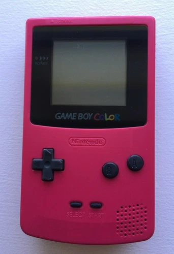 Nintendo Game Boy Color Console CGB-001 - Berry Red - 100% OEM - Tested Working