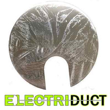 2.5" Metal Desk Table Grommets - Brushed Nickel - Electriduct