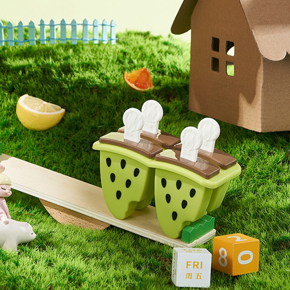 Ice Ball Maker Nonstick Handmade Cooling Juice Milk Watermelon Pudding