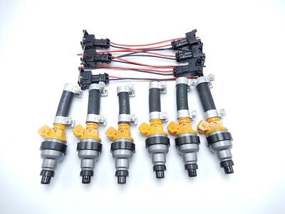 X6 1975-1980 Datsun 280z Fuel Injectors4HOLE MORE POWER & TORQUE Needs No Tuning