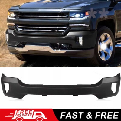For 2014-2015 Silverado 1500 Front Bumper Face Bar w/o Fog Light Holes