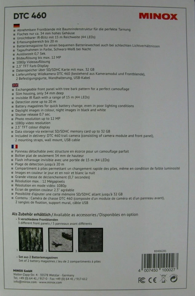 Minox DTC 460 Trail Camera - Image 4 of 4