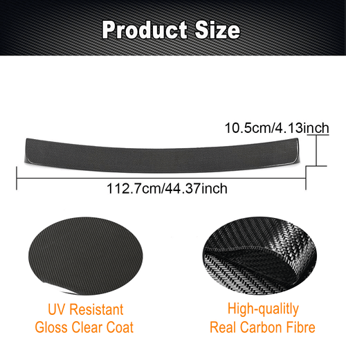 Passt für BMW F13 640i 650i M6 10UP Carbon Heckspoiler Heck Flügel Spoiler Lippe - Picture 7 of 12