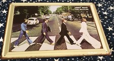 Tin Sign Retro - The Beatles Abbey Road Music Band H-PL81